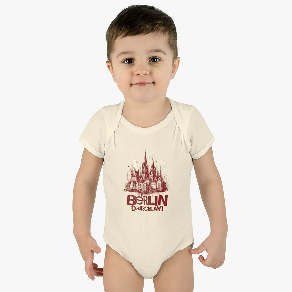 Thumbnail: Berlin Deutschland Germany: Infant Baby Rib Bodysuit