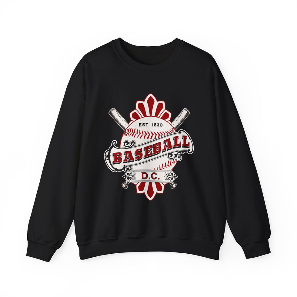 Thumbnail: DC Baseball: Unisex Heavy Blend™ Crewneck Sweatshirt