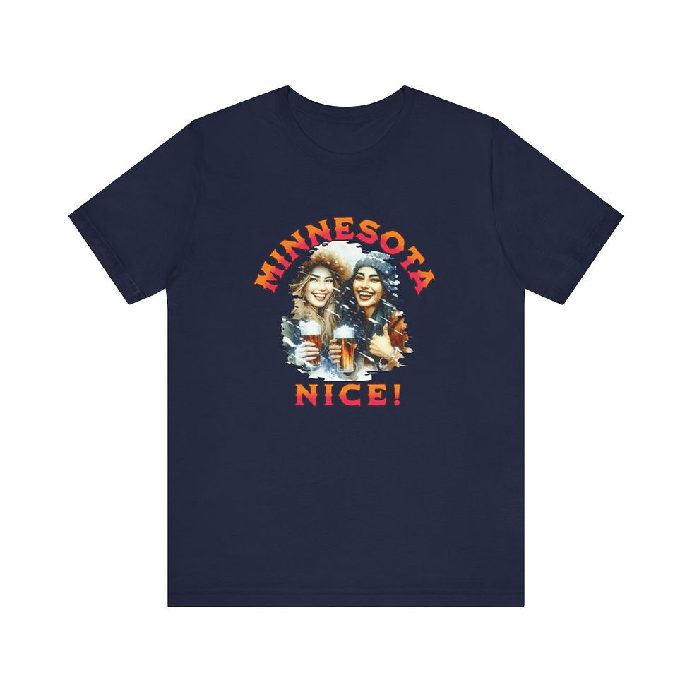 Thumbnail: Minnesota Nice: Unisex Jersey Short Sleeve Tee