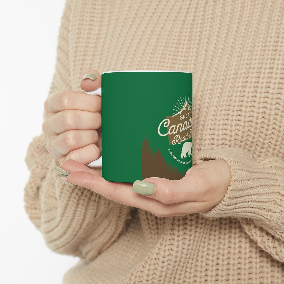 Thumbnail: Canada Road Trip: Ceramic Mug, (11oz, 15oz)