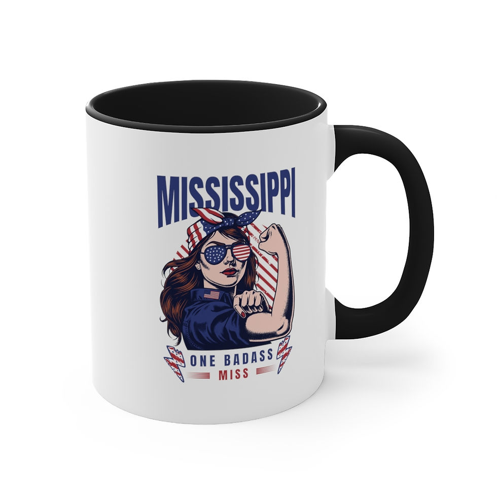 Thumbnail: Mississippi Miss: Accent Coffee Mug, 11oz