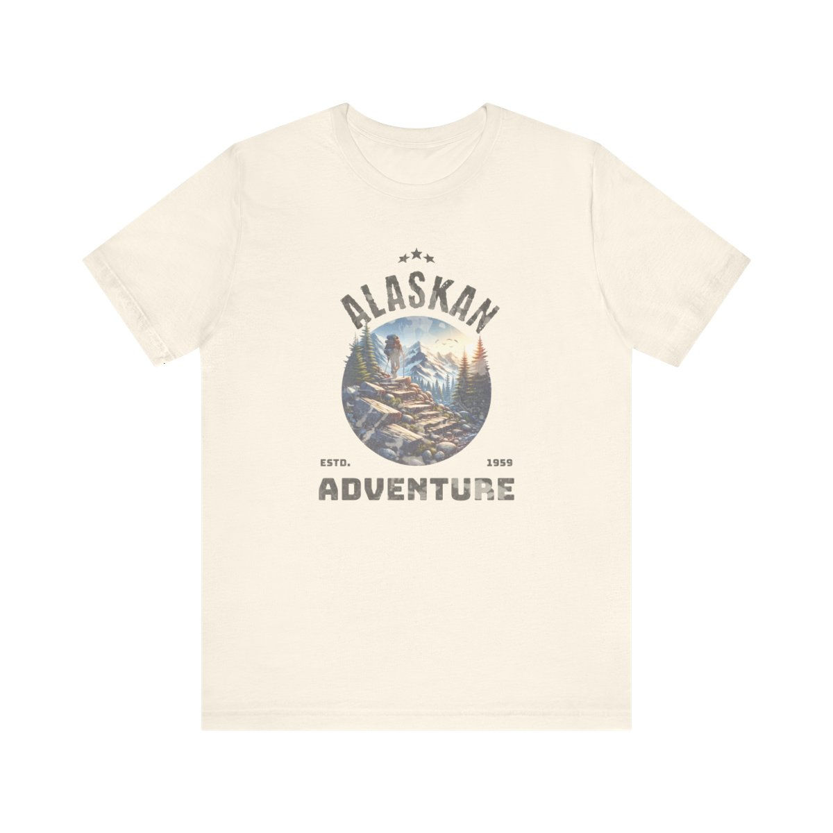 Alaska adventure: Unisex Jersey Short Sleeve Tee