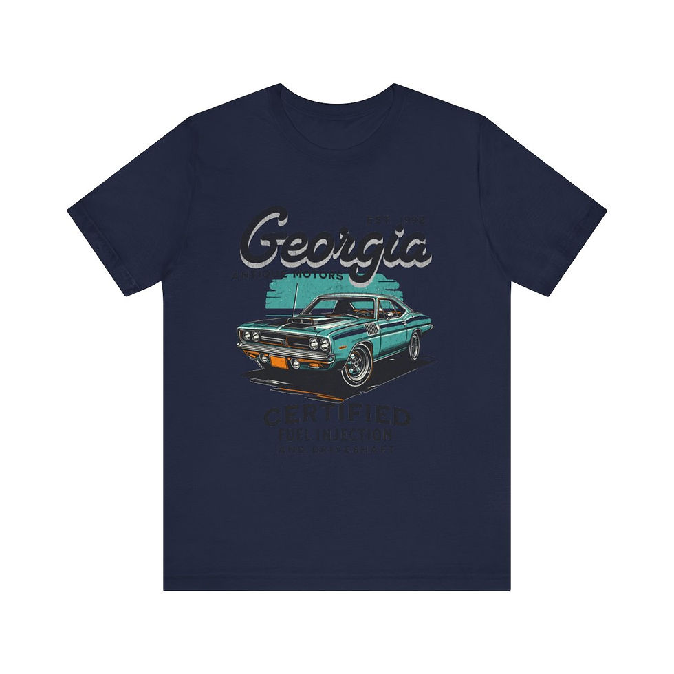 Thumbnail: Georgia Antique Motors: Unisex Jersey Short Sleeve Tee