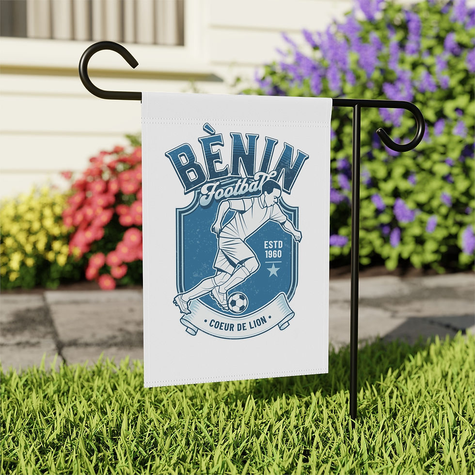 Thumbnail: Benin Football: Garden & House Banner