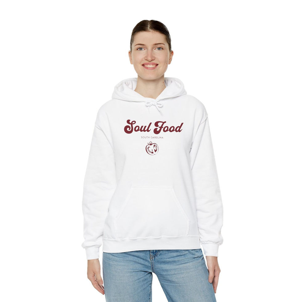 Thumbnail: Soul Food South Carolina: Unisex Heavy Blend™ Hooded Sweatshirt