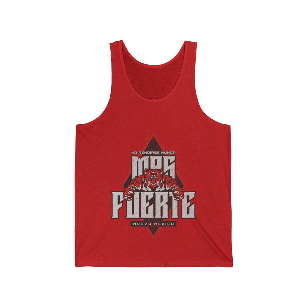 Thumbnail: Mas Fuerte New Mexico: Unisex Jersey Tank