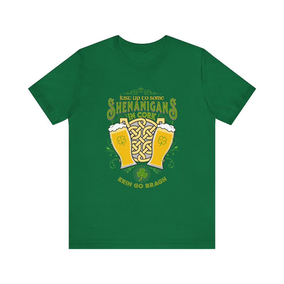 Thumbnail: Cork Ireland Shenanigans: Unisex Jersey Short Sleeve Tee