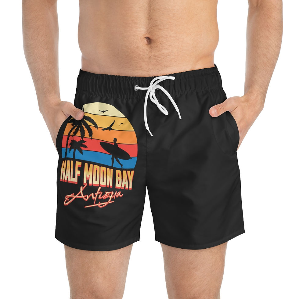 Thumbnail: Antigua Half Moon Bay: Swim Trunks (AOP)