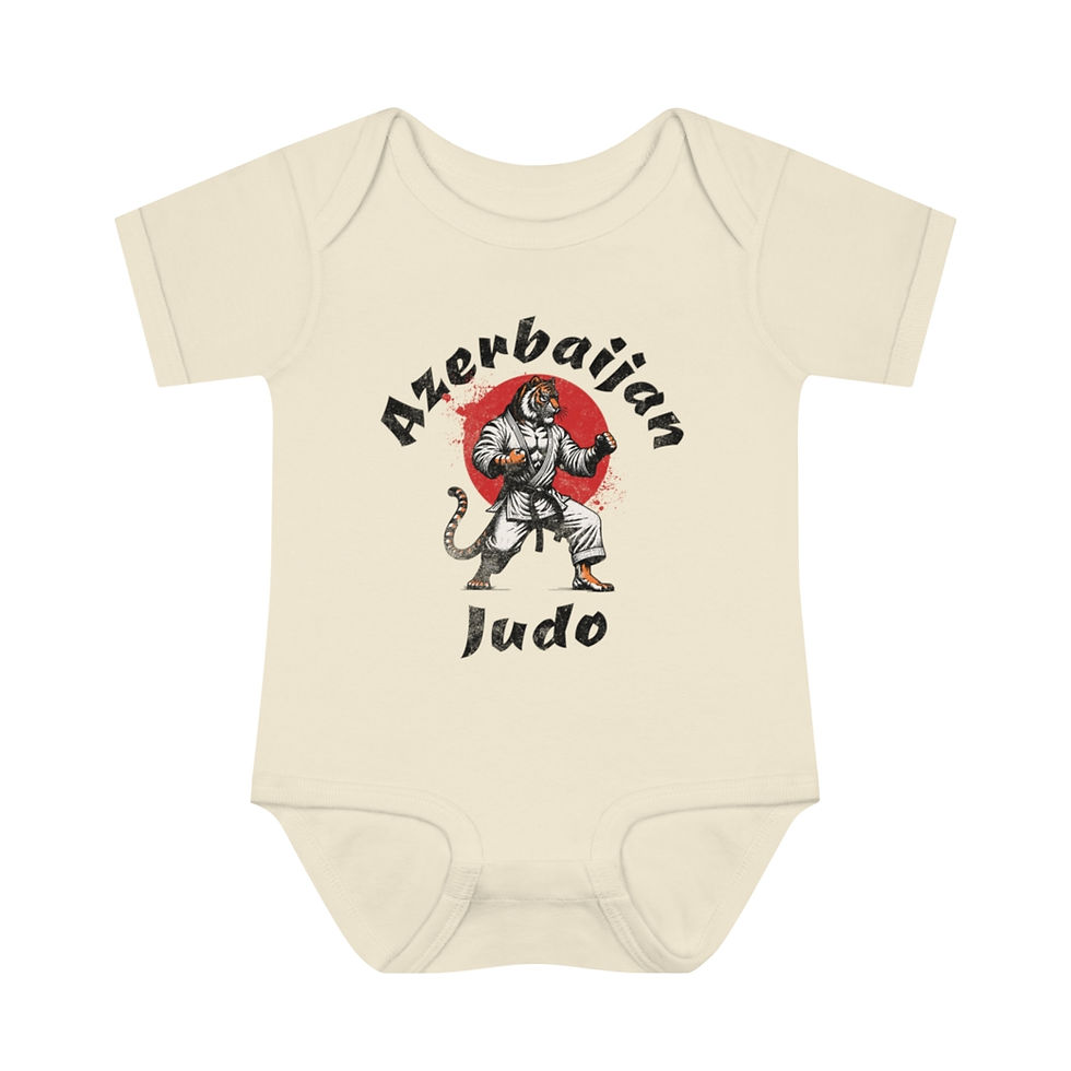 Thumbnail: Azeri Judo: Infant Baby Rib Bodysuit