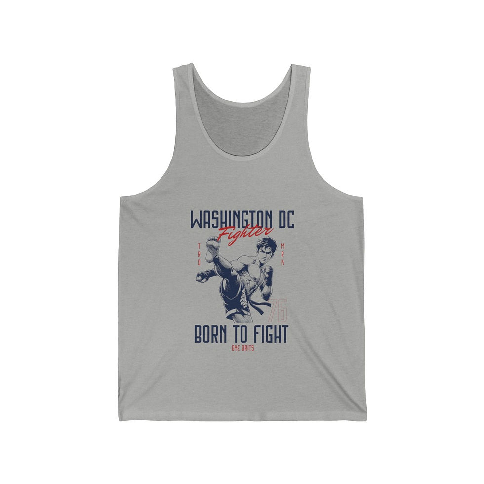 Thumbnail: DC Fighter: Unisex Jersey Tank