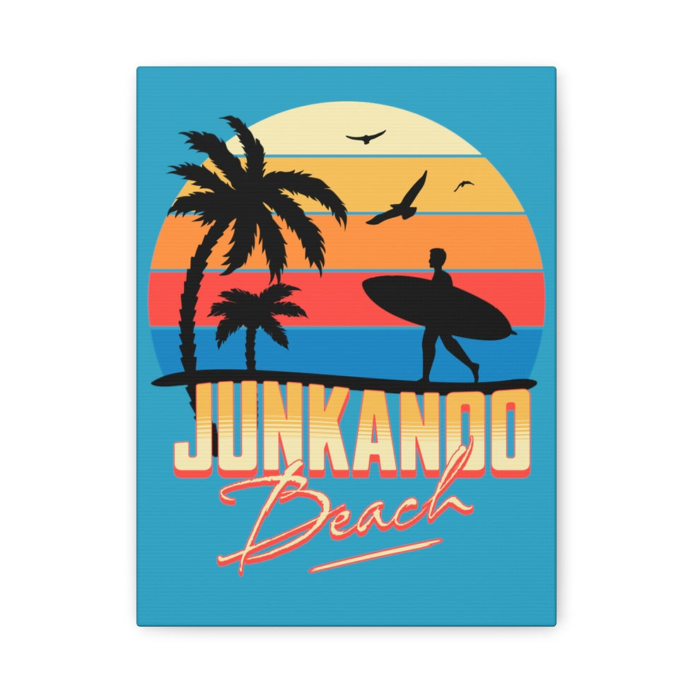 Thumbnail: Junkanoo Beach: Matte Canvas, Stretched, 1.25"