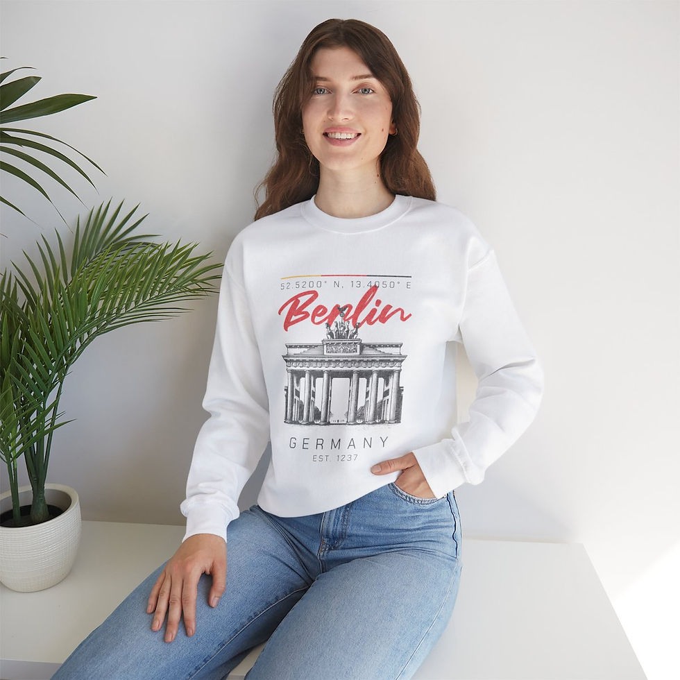 Thumbnail: Berlin Germany: Unisex Heavy Blend™ Crewneck Sweatshirt