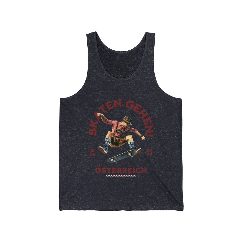 Thumbnail: Skaten Gehen Austria: Unisex Jersey Tank