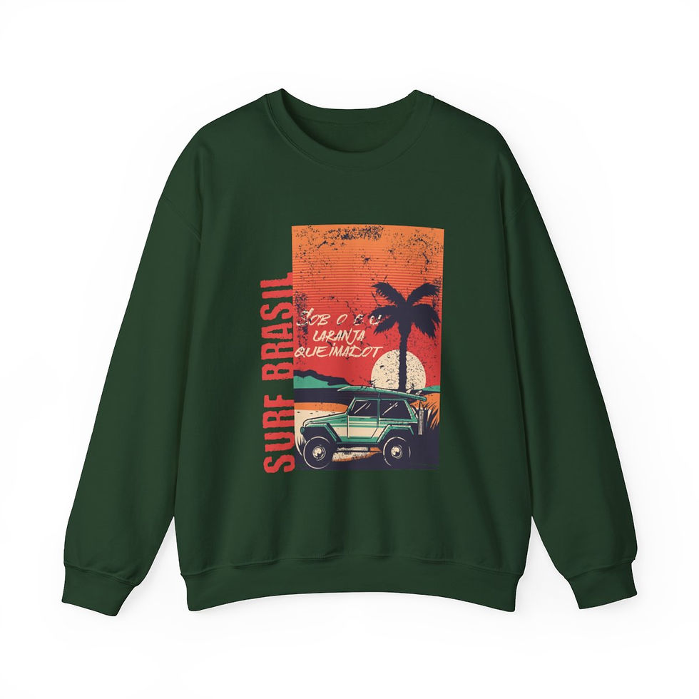 Thumbnail: Surf Brasil: Unisex Heavy Blend™ Crewneck Sweatshirt