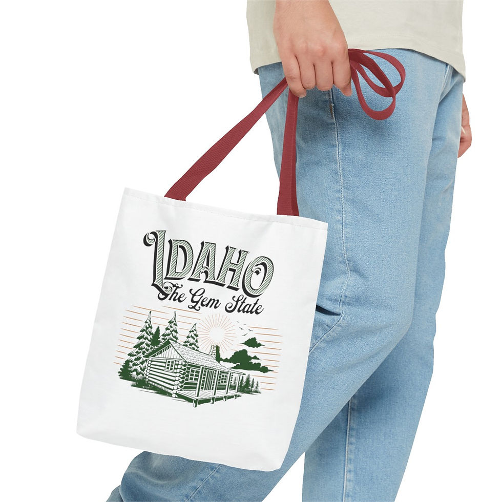 Thumbnail: Idaho the Gem State: Tote Bag (AOP)