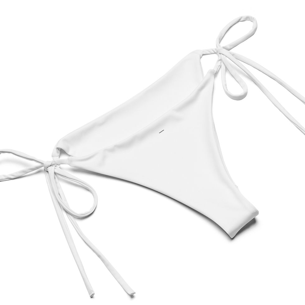 Thumbnail: Boston: All-over print recycled string bikini