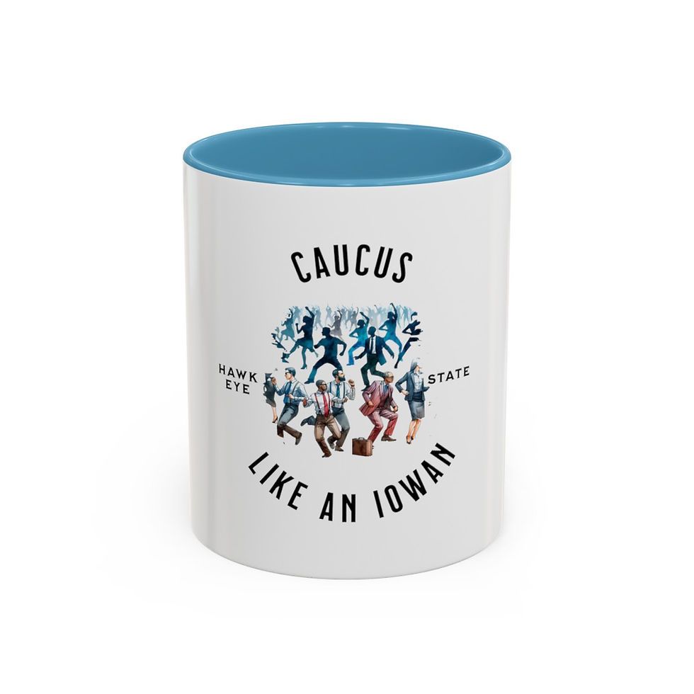 Thumbnail: Caucus Like an Iowan: Accent Coffee Mug (11, 15oz)