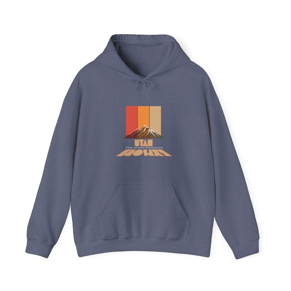 Thumbnail: Explore Utah: Unisex Heavy Blend™ Hooded Sweatshirt