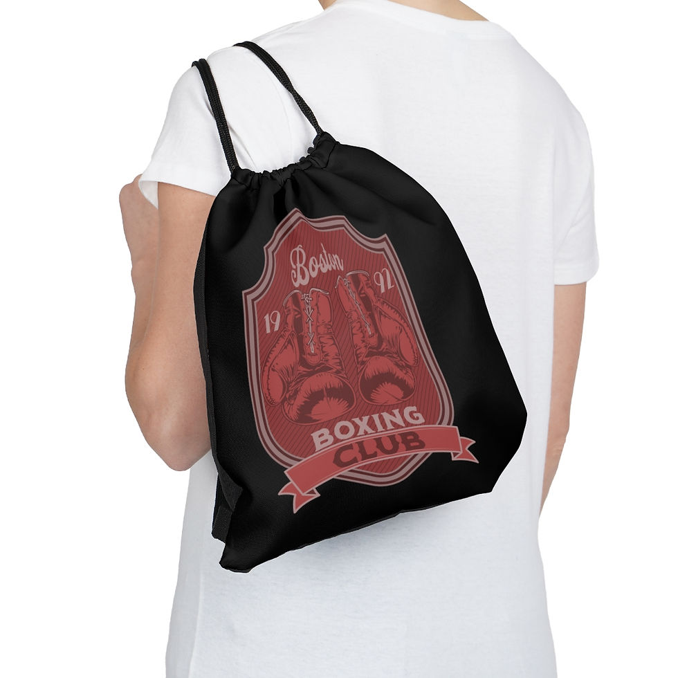 Thumbnail: Boston Massachusetts Boxing: Outdoor Drawstring Bag