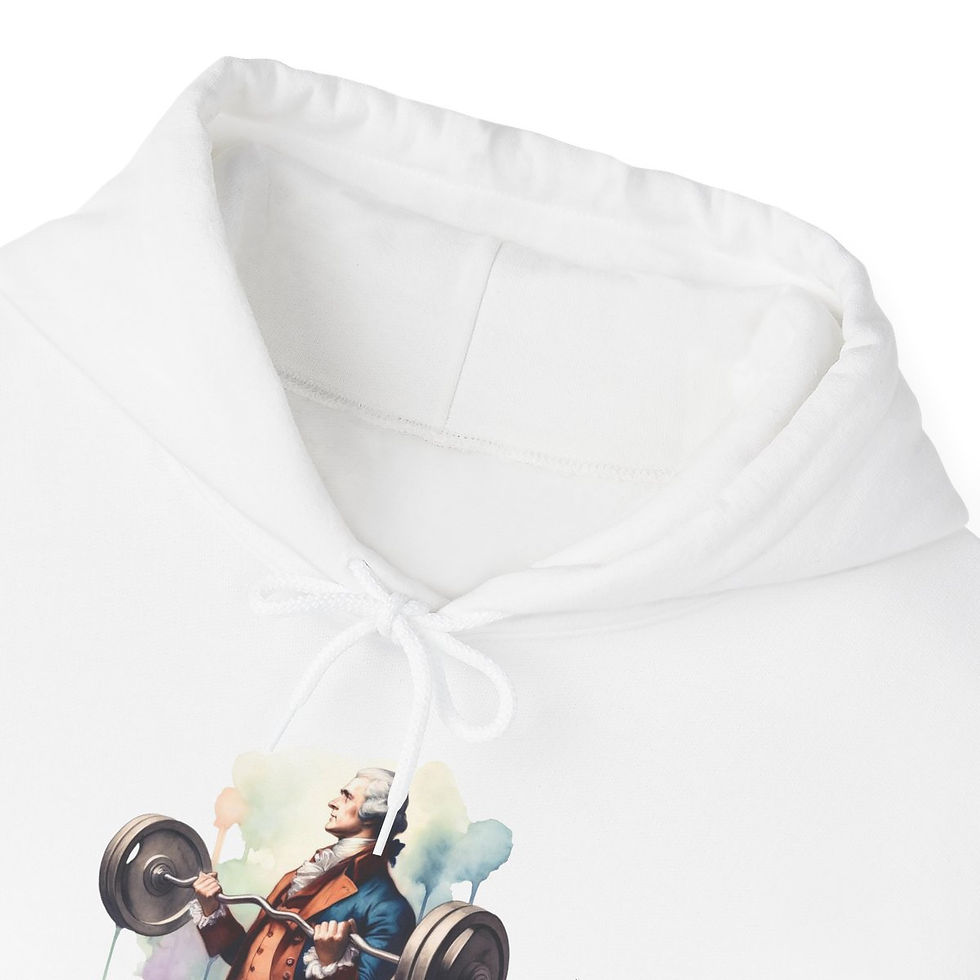 Thumbnail: Thomas Jefferson: Unisex Heavy Blend™ Hooded Sweatshirt