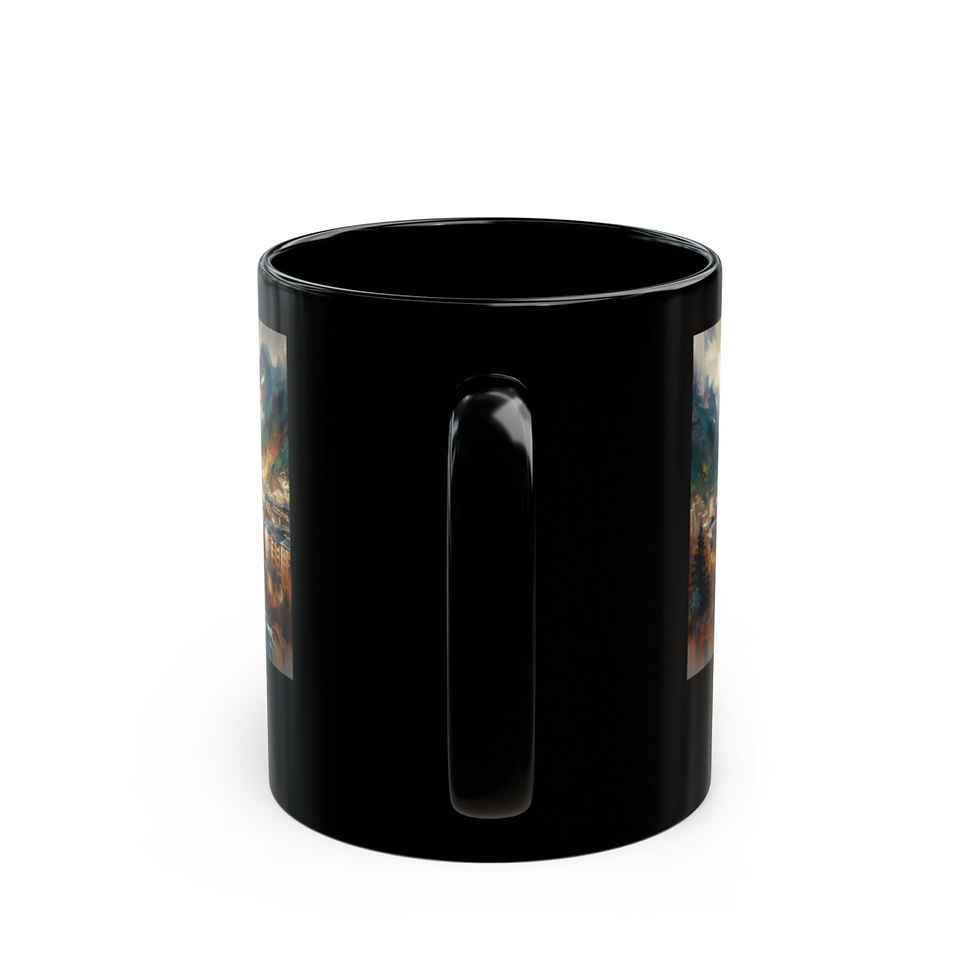 Thumbnail: Andorra La Vella: Black Mug (11oz, 15oz)