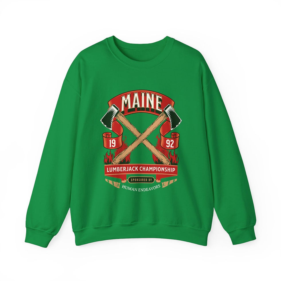 Thumbnail: Maine Lumberjack: Unisex Heavy Blend™ Crewneck Sweatshirt