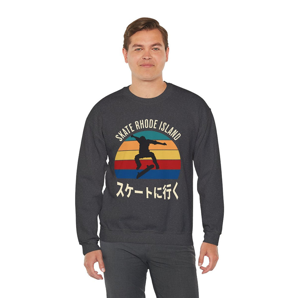 Thumbnail: Skate RI: Unisex Heavy Blend™ Crewneck Sweatshirt