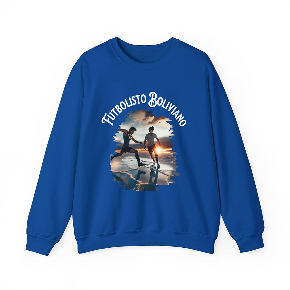 Thumbnail: Futbolisto Bolivia: Unisex Heavy Blend™ Crewneck Sweatshirt