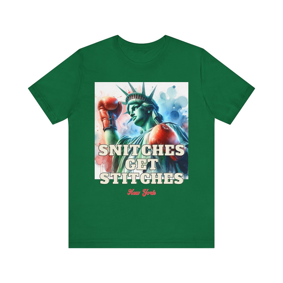 Thumbnail: Snitches NY: Unisex Jersey Short Sleeve Tee