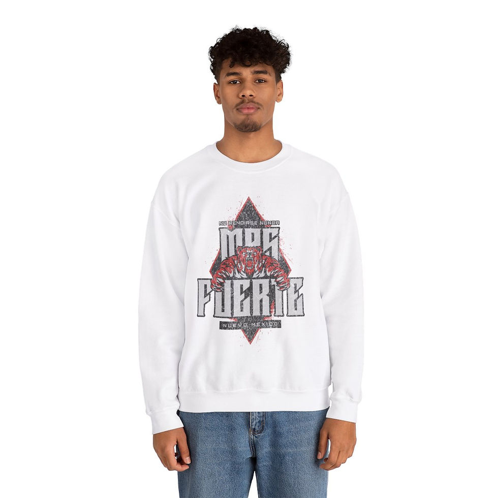 Thumbnail: Mas Fuerte New Mexico: Unisex Heavy Blend™ Crewneck Sweatshirt