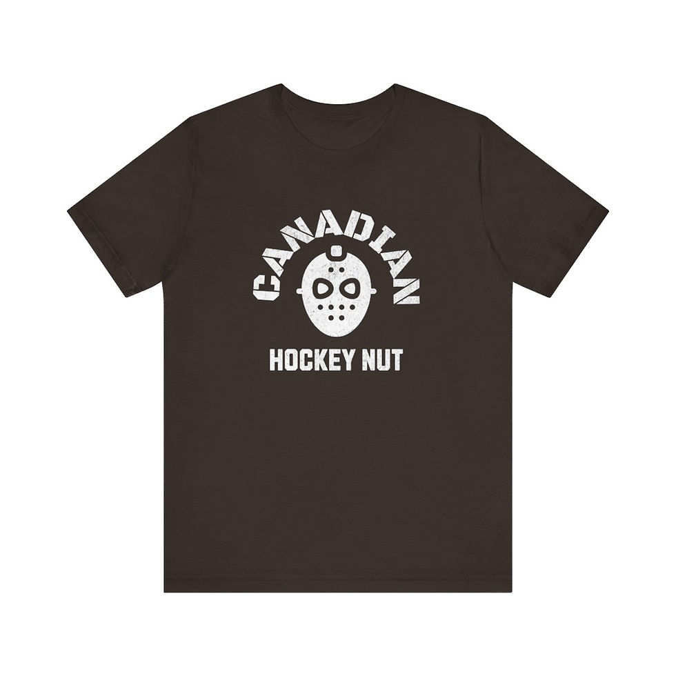 Thumbnail: Canada Hockey Nut: Unisex Jersey Short Sleeve Tee