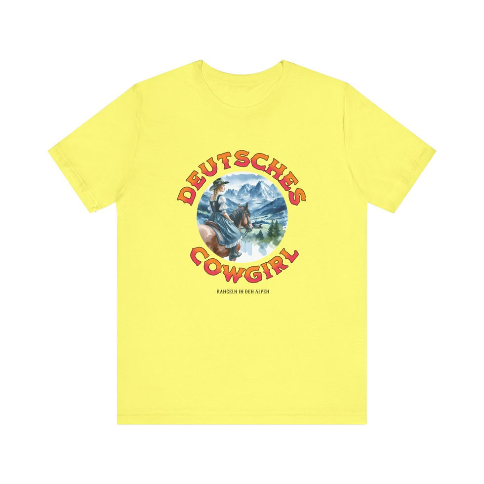Thumbnail: Deutsches Cowgirl Germany: Unisex Jersey Short Sleeve Tee