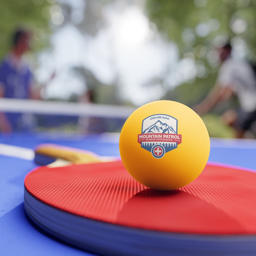 Thumbnail: Colorado Mountain Patrol: Ping Pong Balls, 6 pcs
