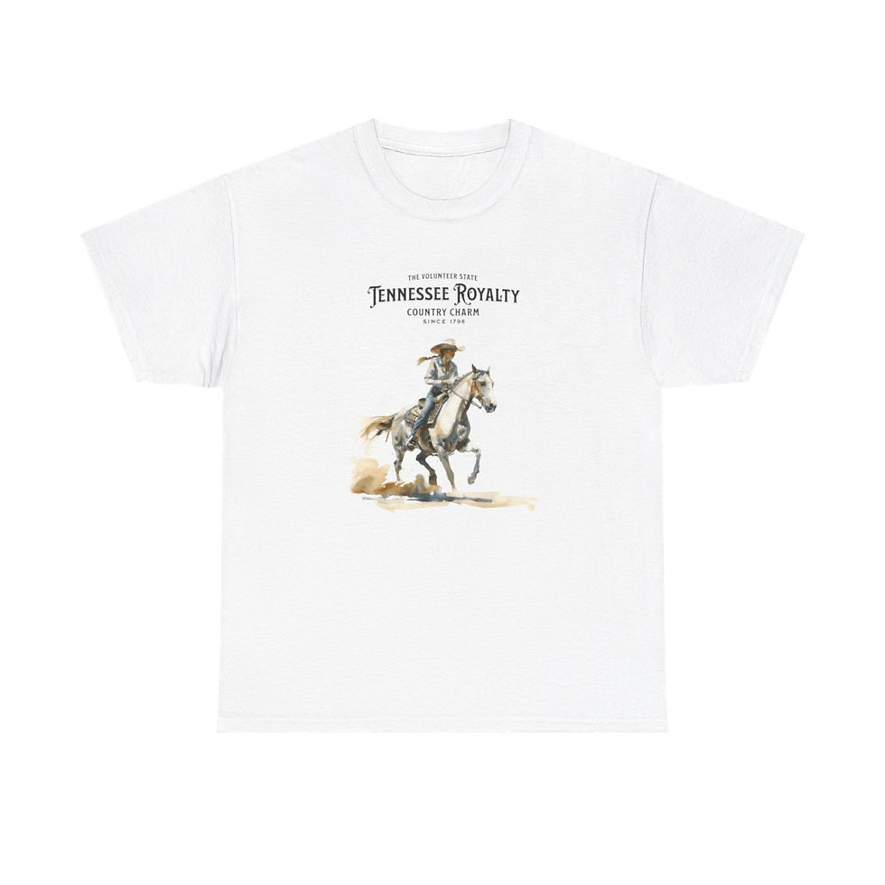 Thumbnail: Tennessee Royalty: Unisex Heavy Cotton Tee