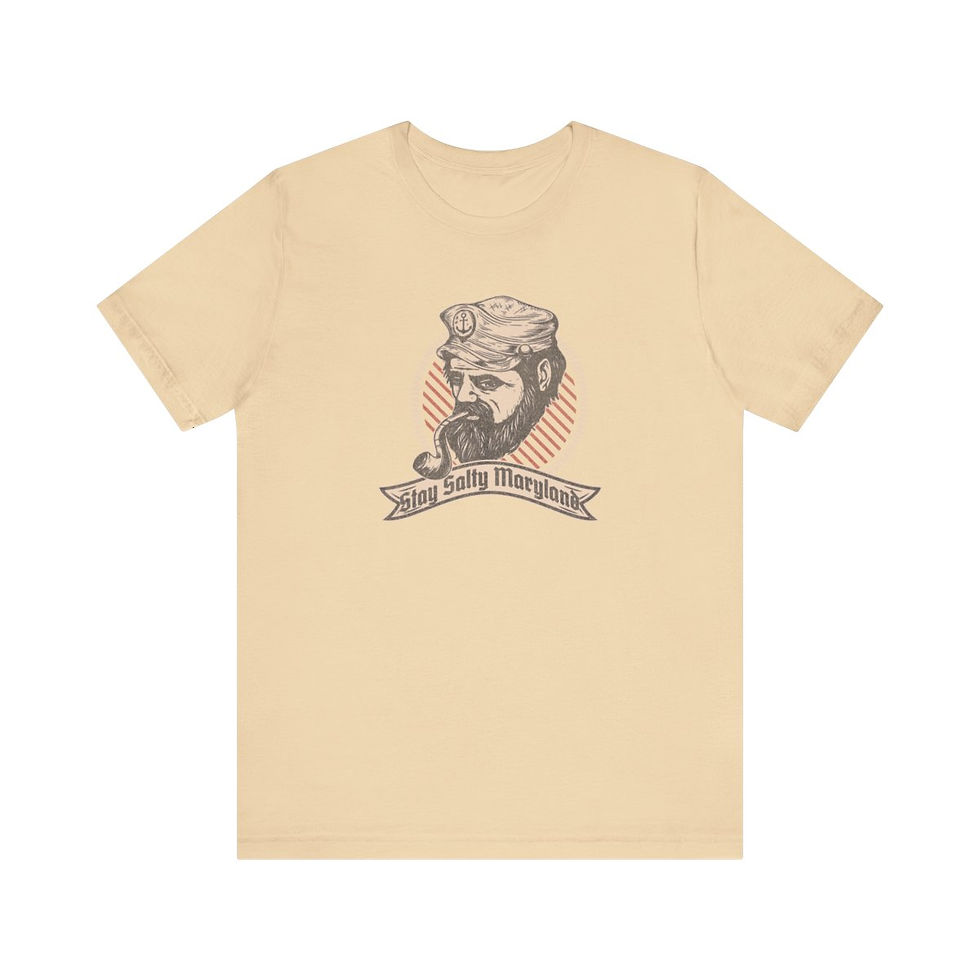 Thumbnail: Stay Salty Maryland: Unisex Jersey Short Sleeve Tee