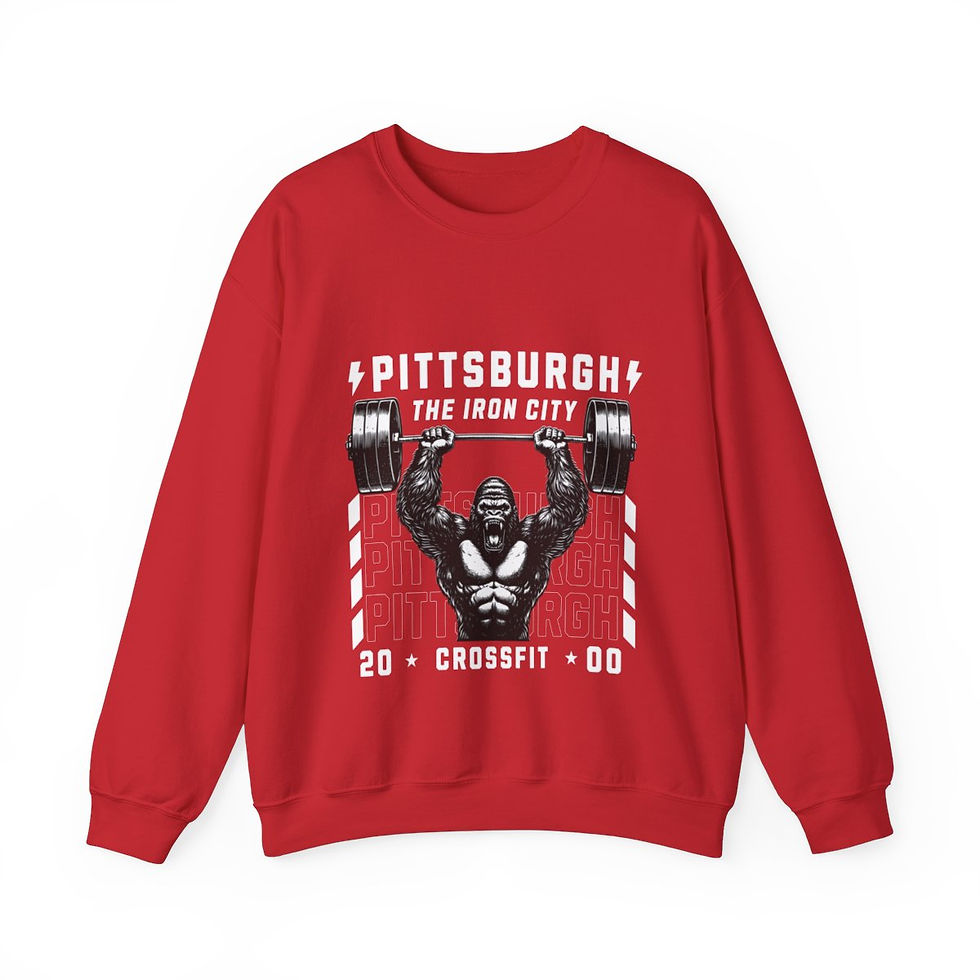 Thumbnail: Pittsburgh Pennsylvania Crossfit: Unisex Heavy Blend™ Crewneck Sweatshirt