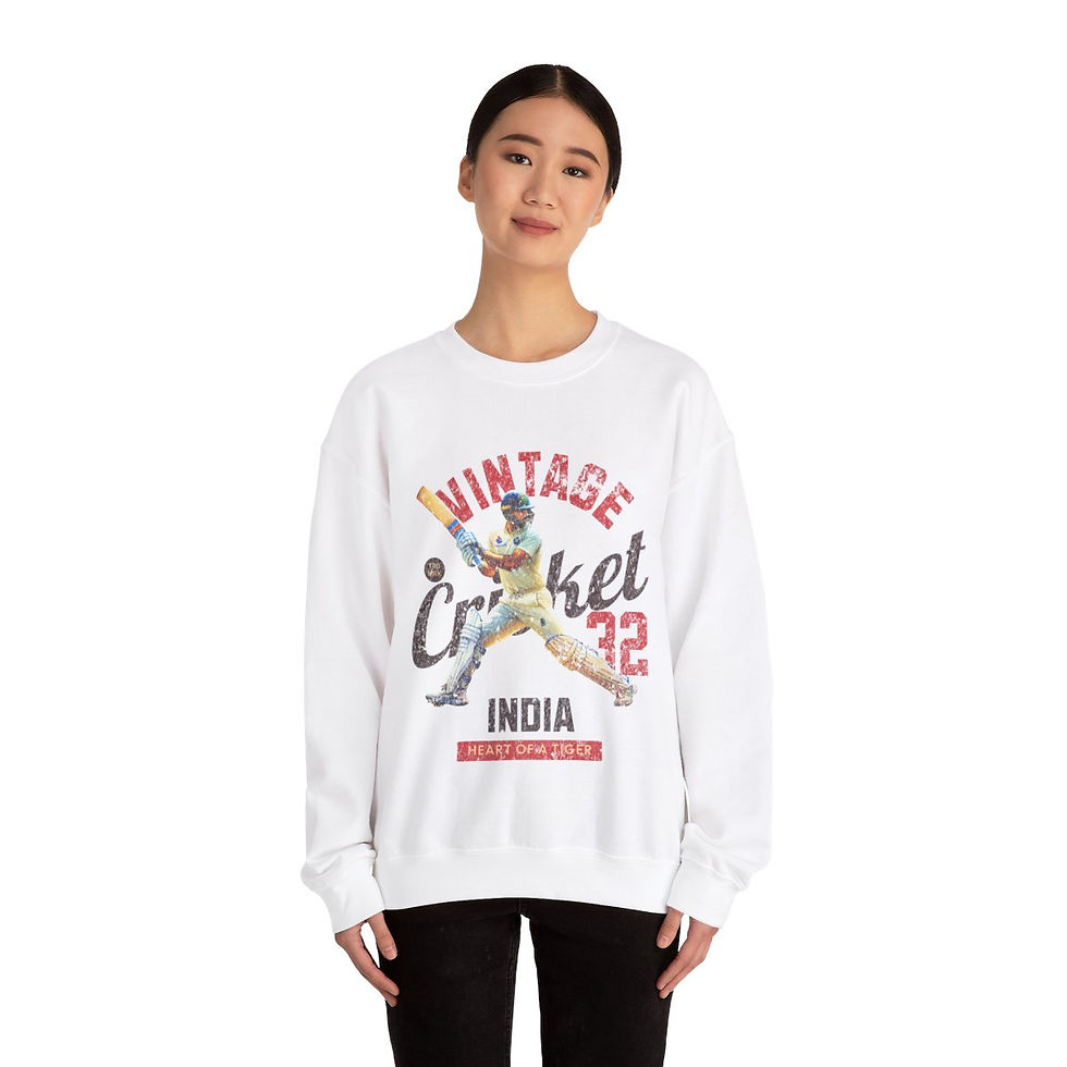 Thumbnail: Vintage Cricket India: Unisex Heavy Blend™ Crewneck Sweatshirt