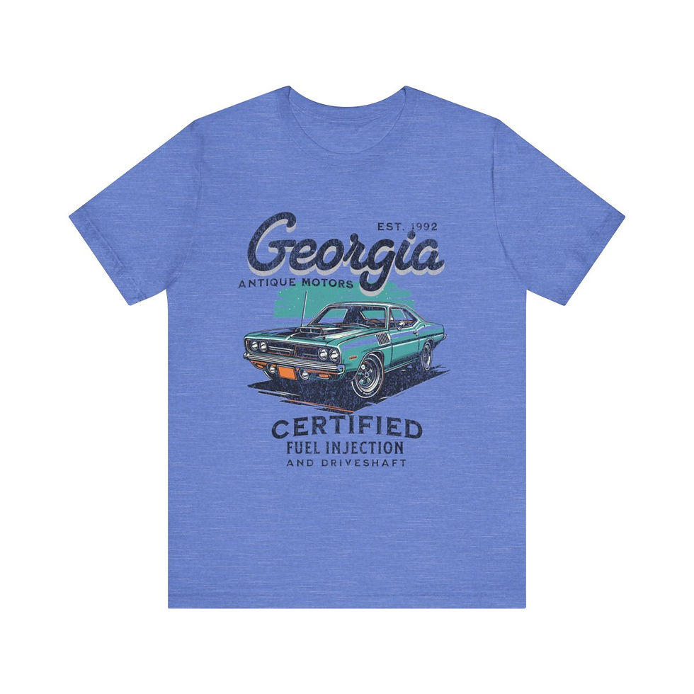 Thumbnail: Georgia Antique Motors: Unisex Jersey Short Sleeve Tee