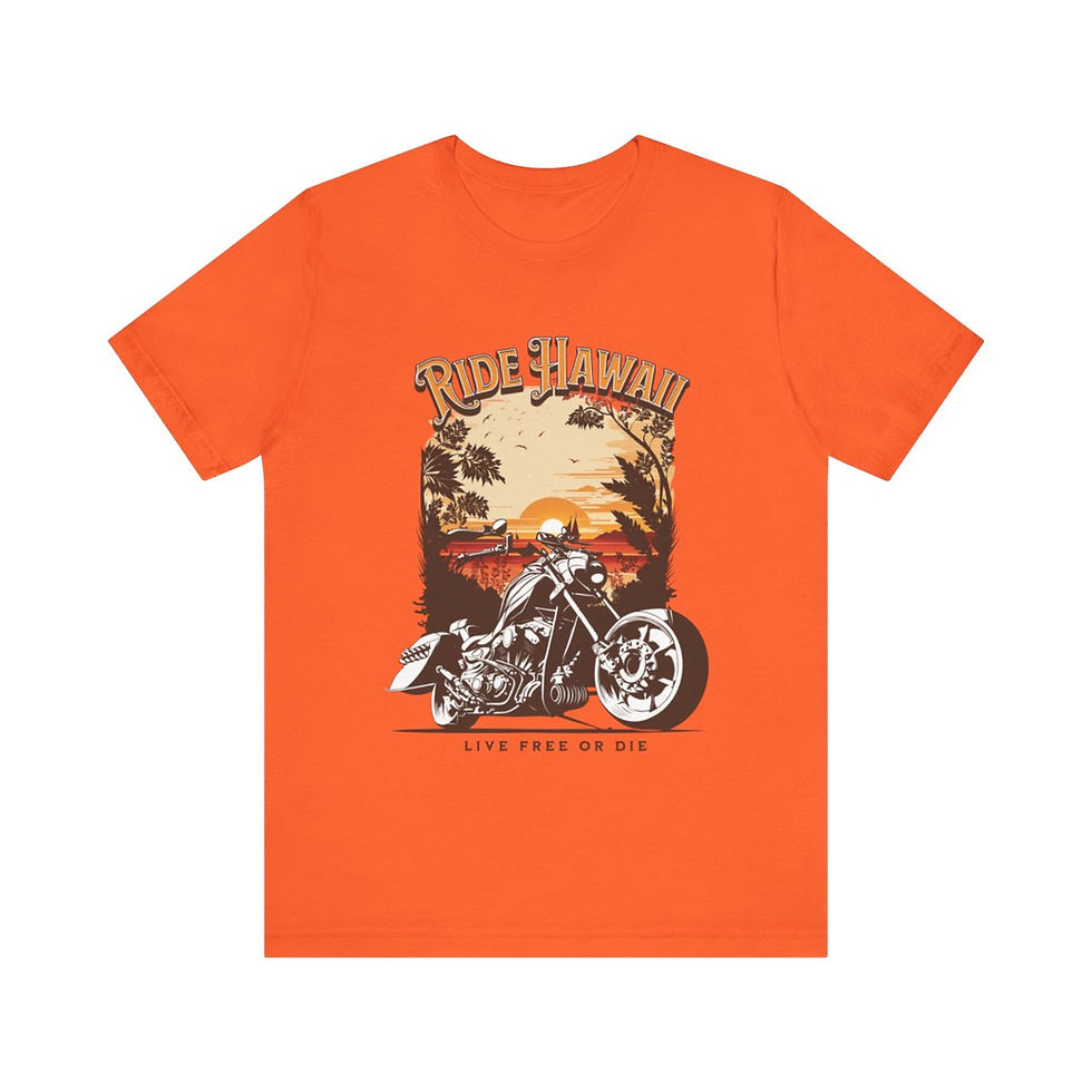Thumbnail: Ride Hawaii: Unisex Jersey Short Sleeve Tee