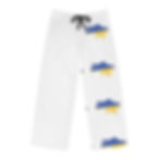 Thumbnail: Ukraine Flag Map: Men's Pajama Pants (AOP)