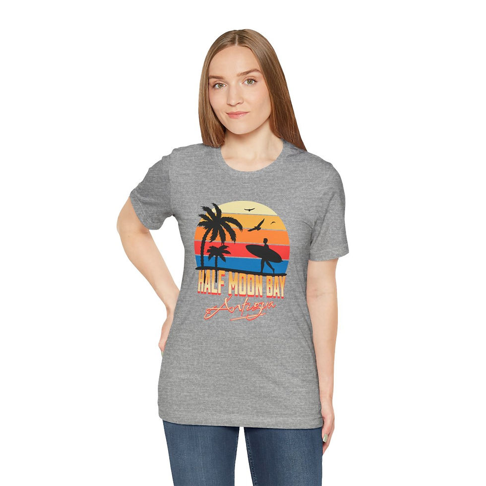 Thumbnail: Antigua Half Moon Bay: Unisex Jersey Short Sleeve Tee
