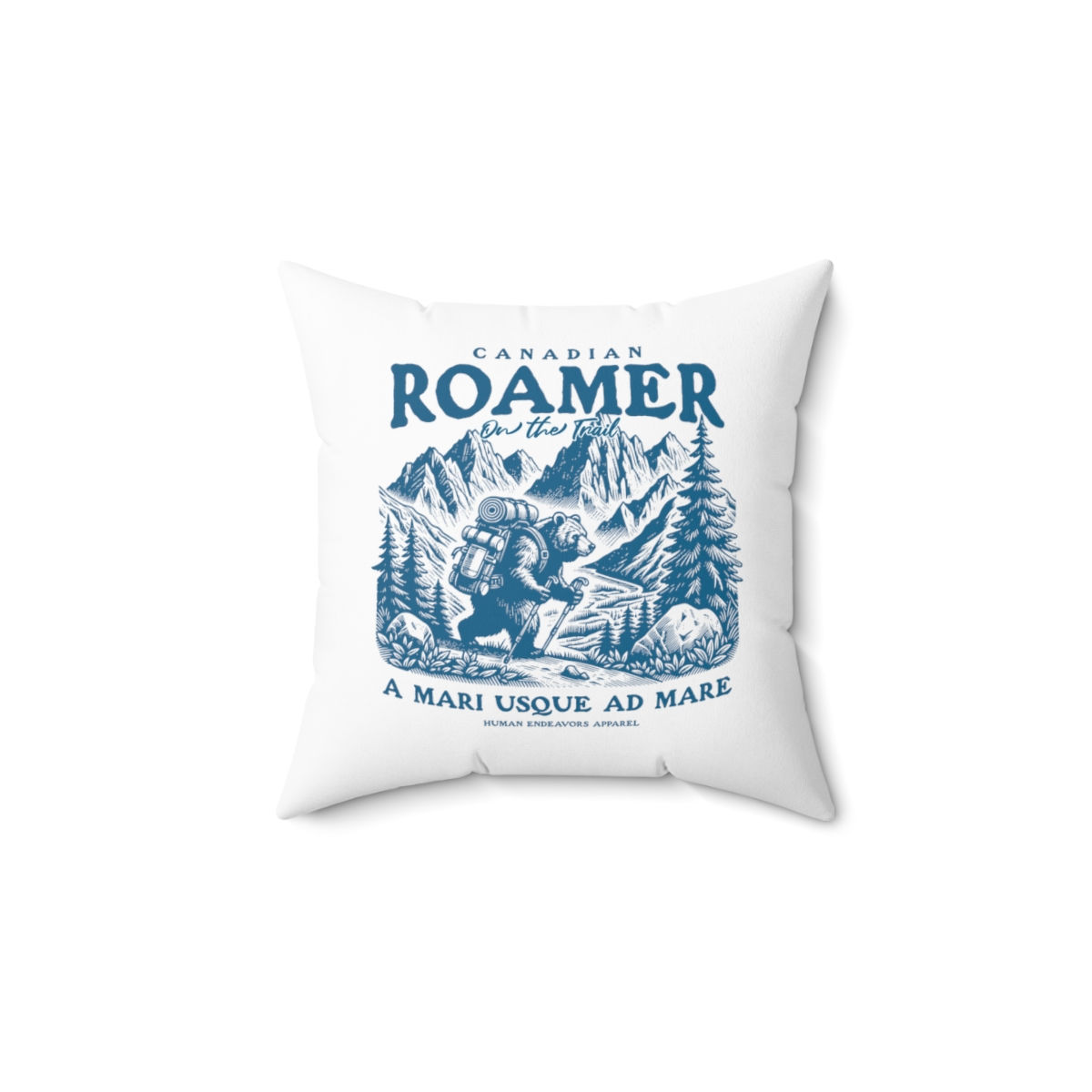 Canada Roamer: Spun Polyester Square Pillow