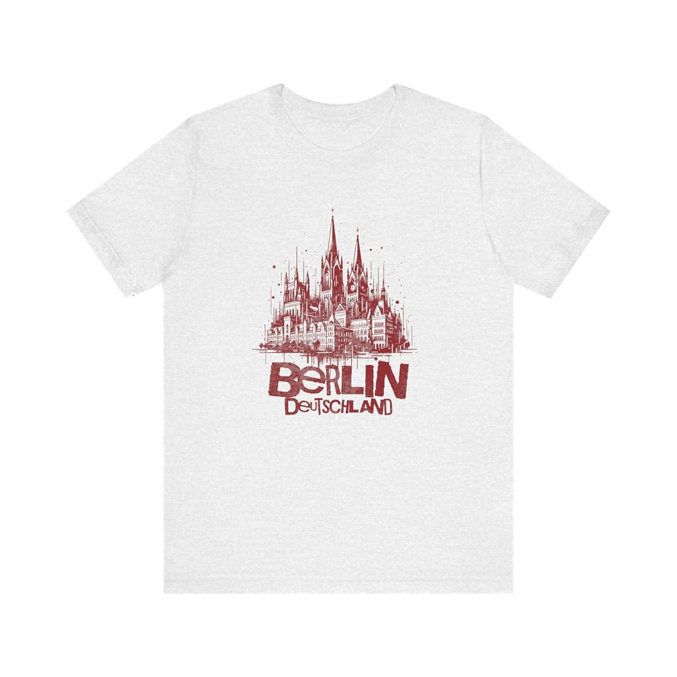 Thumbnail: Berlin Deutschland Germany: Unisex Jersey Short Sleeve Tee