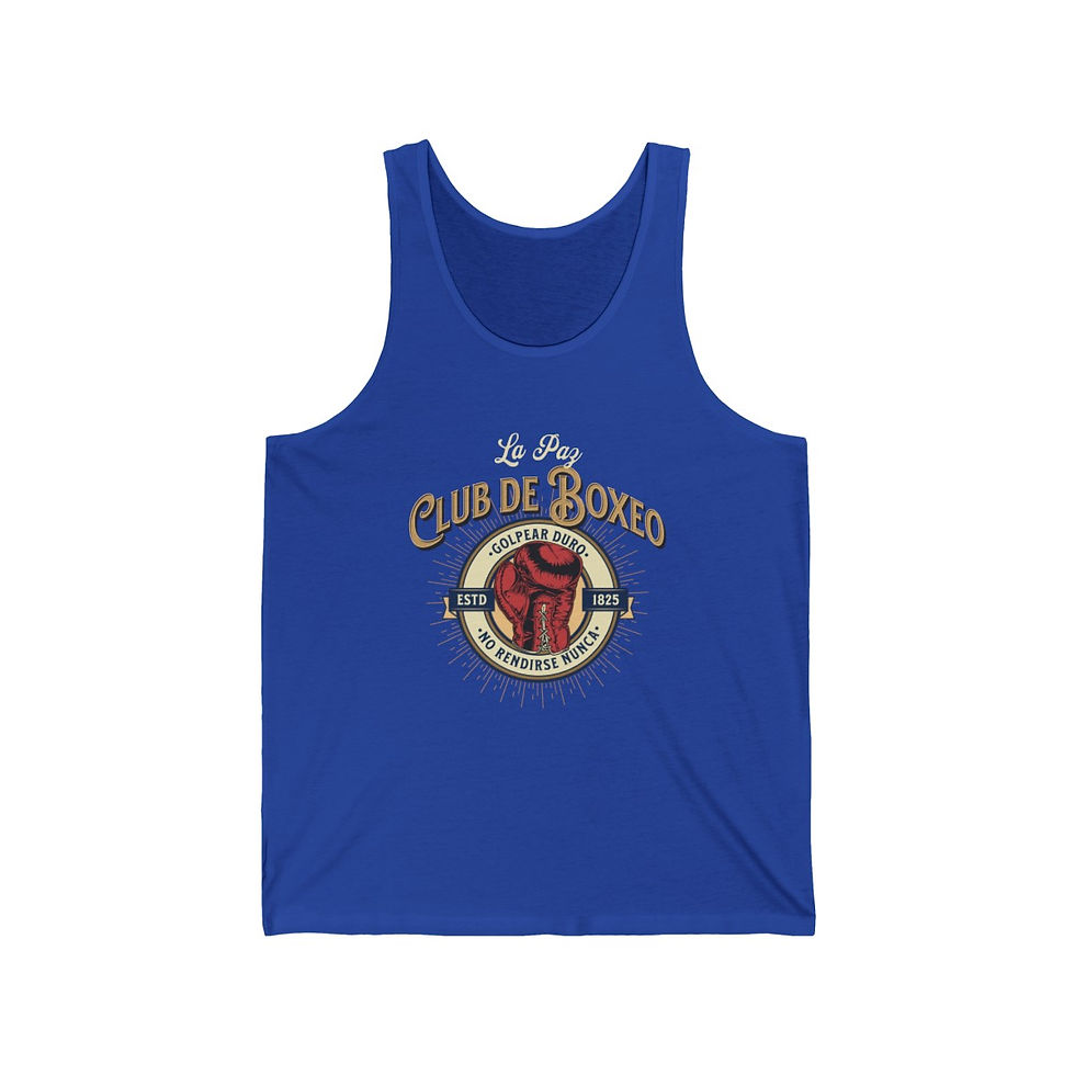Thumbnail: Club De Boxo Bolivia: Unisex Jersey Tank