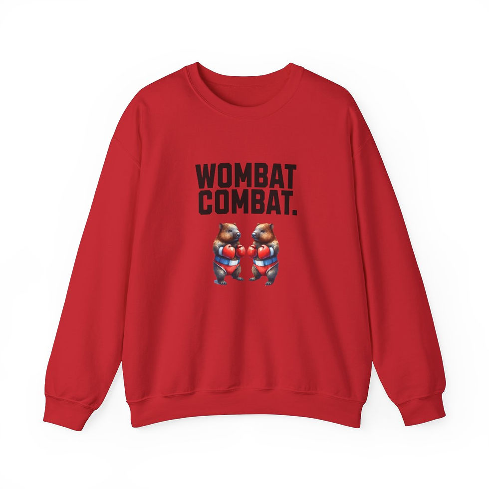 Thumbnail: Wombat Combat Australia: Unisex Heavy Blend™ Crewneck Sweatshirt