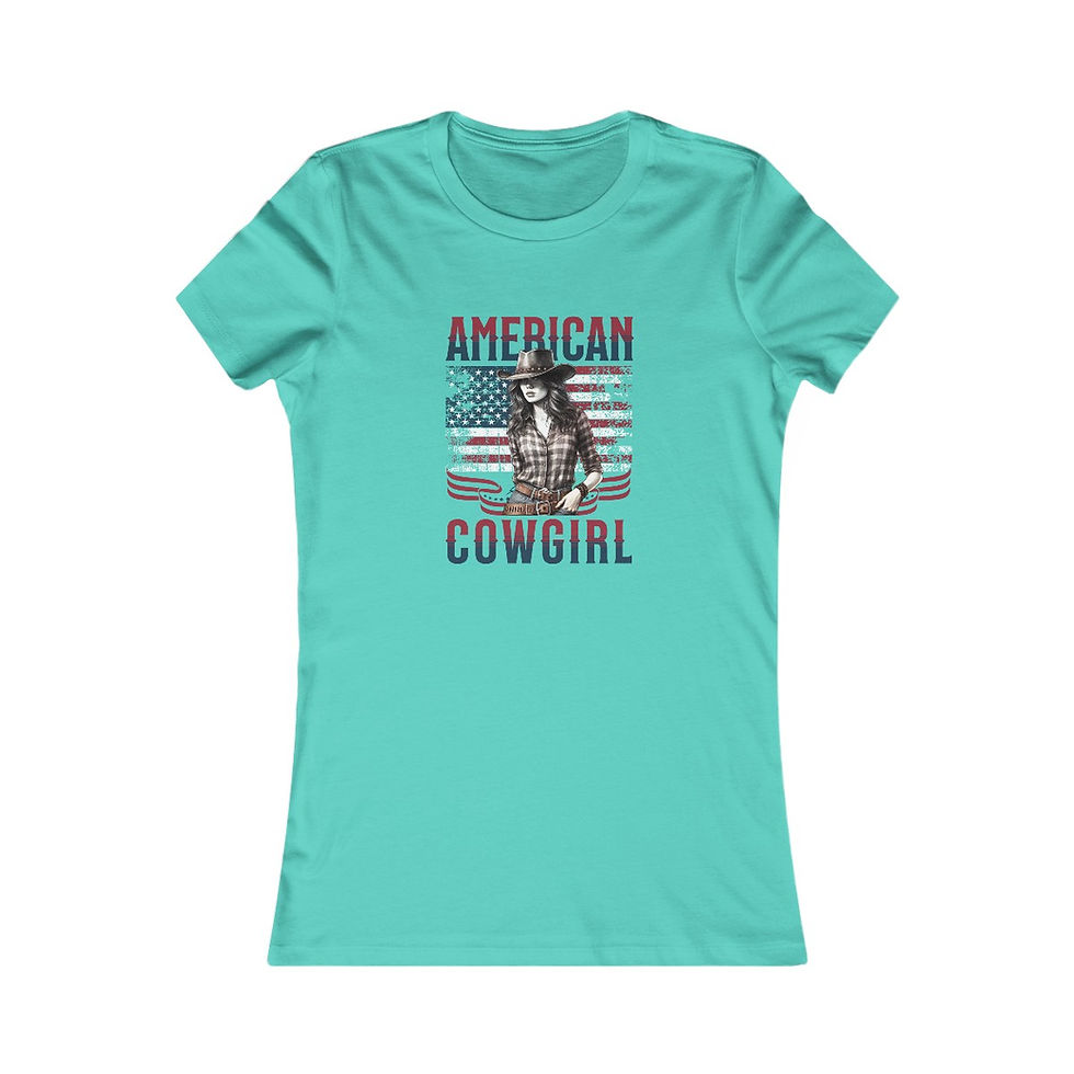 Thumbnail: American Cowgirl: Women's Favorite Tee