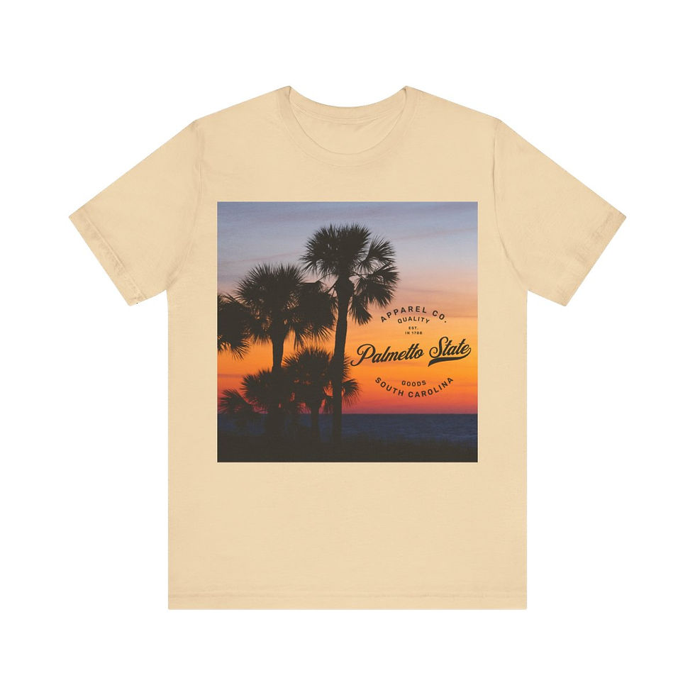 Thumbnail: Palmetto State South Carolina: Unisex Jersey Short Sleeve Tee