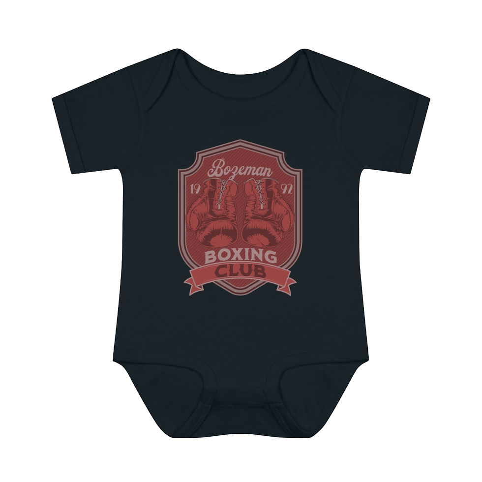 Thumbnail: Bozeman Montana Boxing: Infant Baby Rib Bodysuit