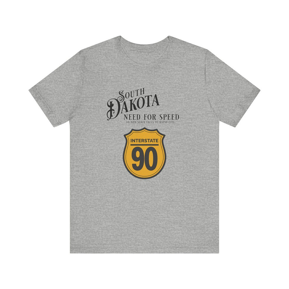 Thumbnail: South Dakota Need for Speed: Unisex Jersey Short Sleeve Tee