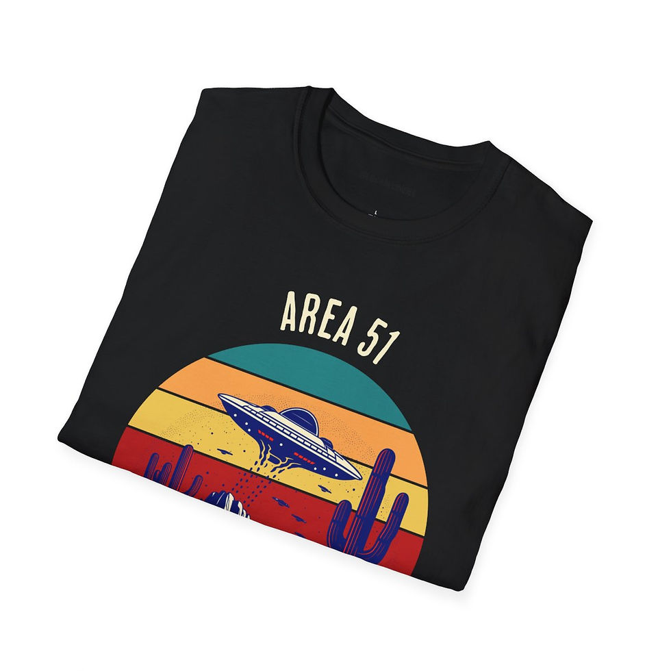 Thumbnail: Area 51 Nevada: Unisex Softstyle T-Shirt